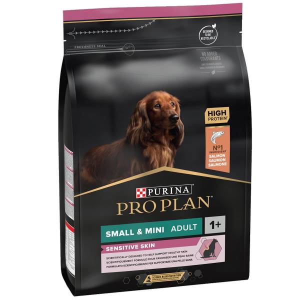 PRO PLAN® - Small and Mini Sensitive Skin Adult 3kg