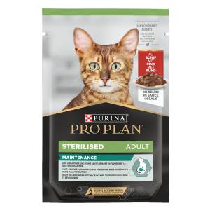 PRO PLAN® - Sterilized Beef Maintenance 85g