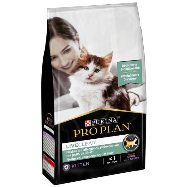 PRO PLAN® Liveclear Kitten Turkey 1.4kg