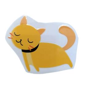 The "Golden Hour" Kitty Sticker