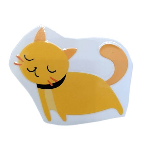 The "Golden Hour" Kitty Sticker