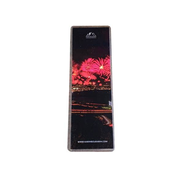 The Floral Fire Bookmark