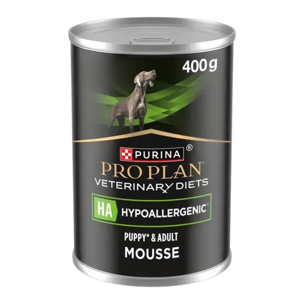 PRO PLAN® Veterinary Diets Hypoallergenic - Wet Dog Food 400g HA Mousse
