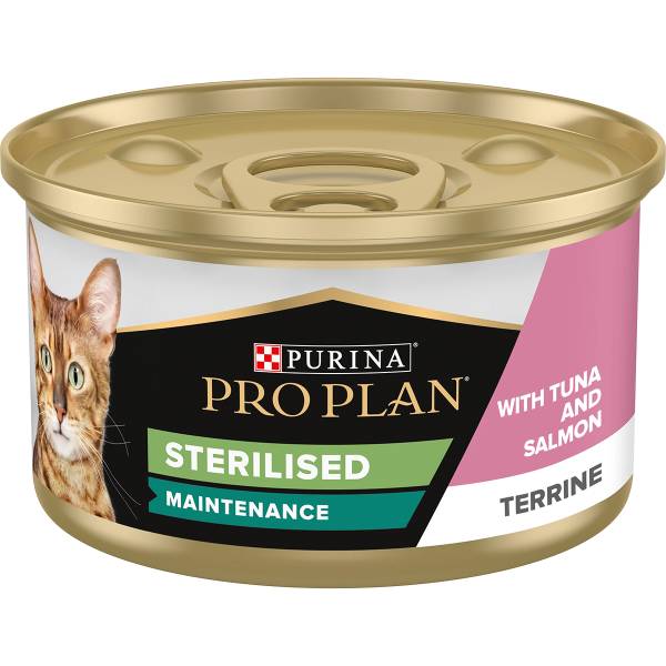 PRO PLAN® - Maintenance Salmon & Tuna in Terrine Adult Wet Cat Food 85g