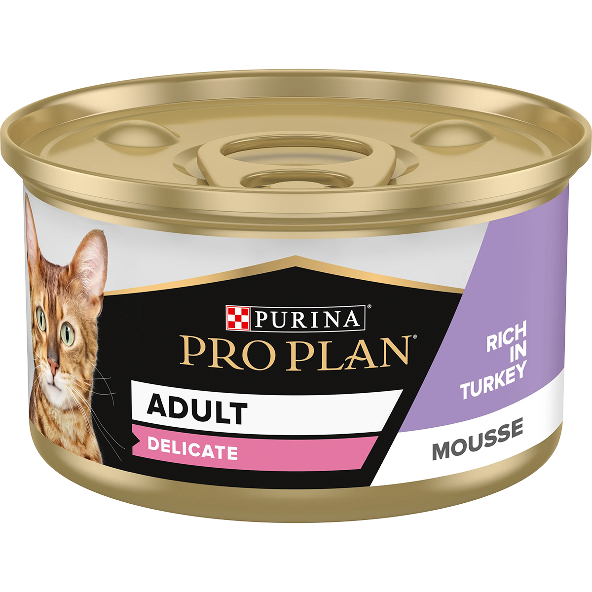 PRO PLAN® - Delicate Digestion Turkey in Mousse Adult Wet Cat Food 85g
