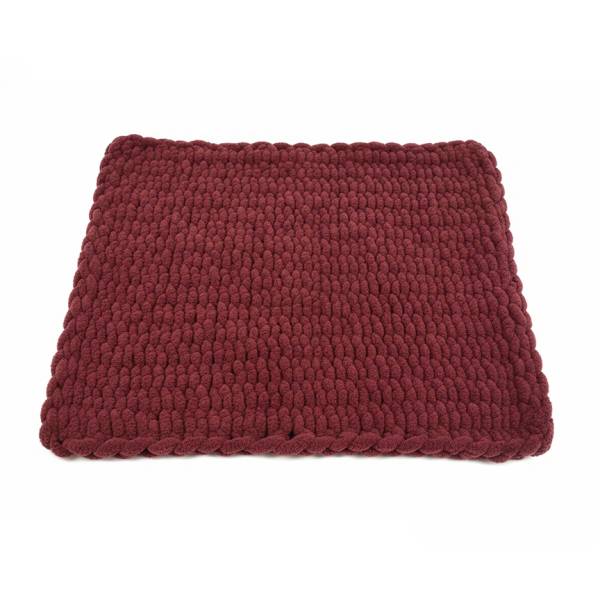 The "Cloud Nine" Hand-Knit Pet Blanket